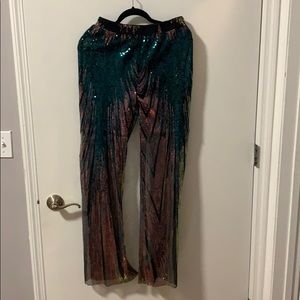 Sequin Wide leg plants